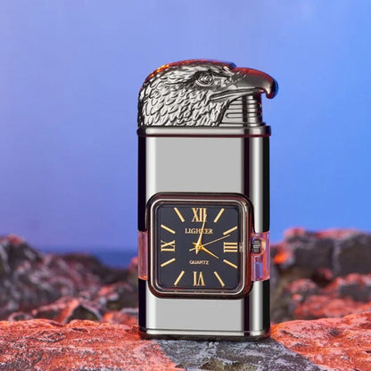 Vindtett lighter Vintage Watch Bezel Jet Flame Fackel