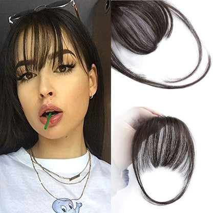 Clip In-klips 100% extensions de cheveux véritables Air clip