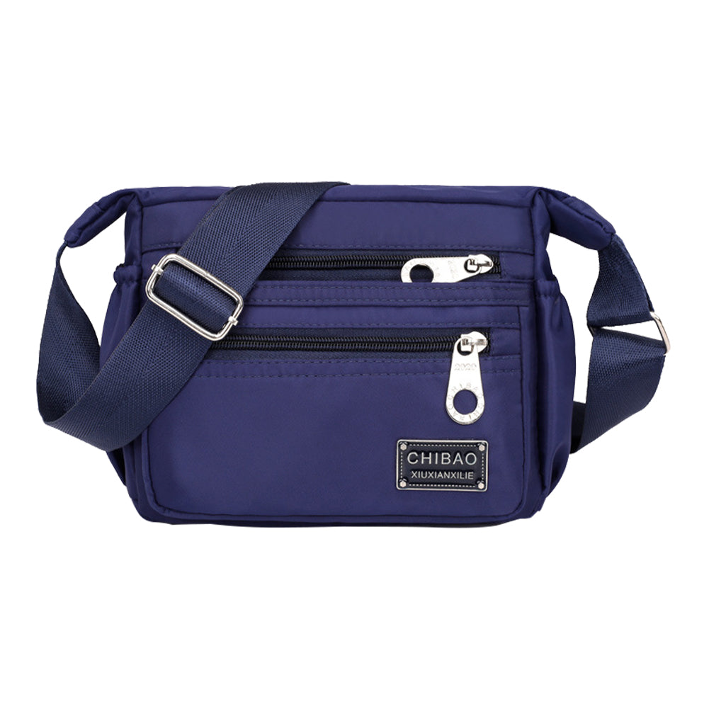 Vanntett Crossbody Bag Kvinner Casual Messenger Skuldervesker Veske for reise daglig