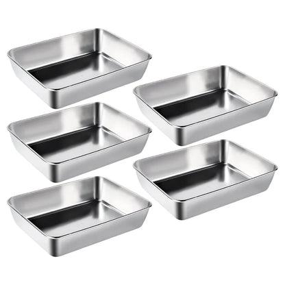 🔥2024-Hot Sale🎁-49% OFF-Firkantet plate i rustfritt stål （Med lås）